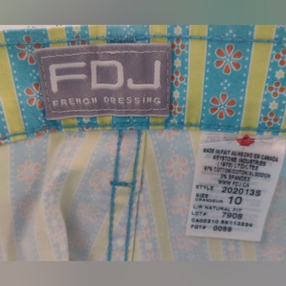 French Dressing Ladies Floral Capri